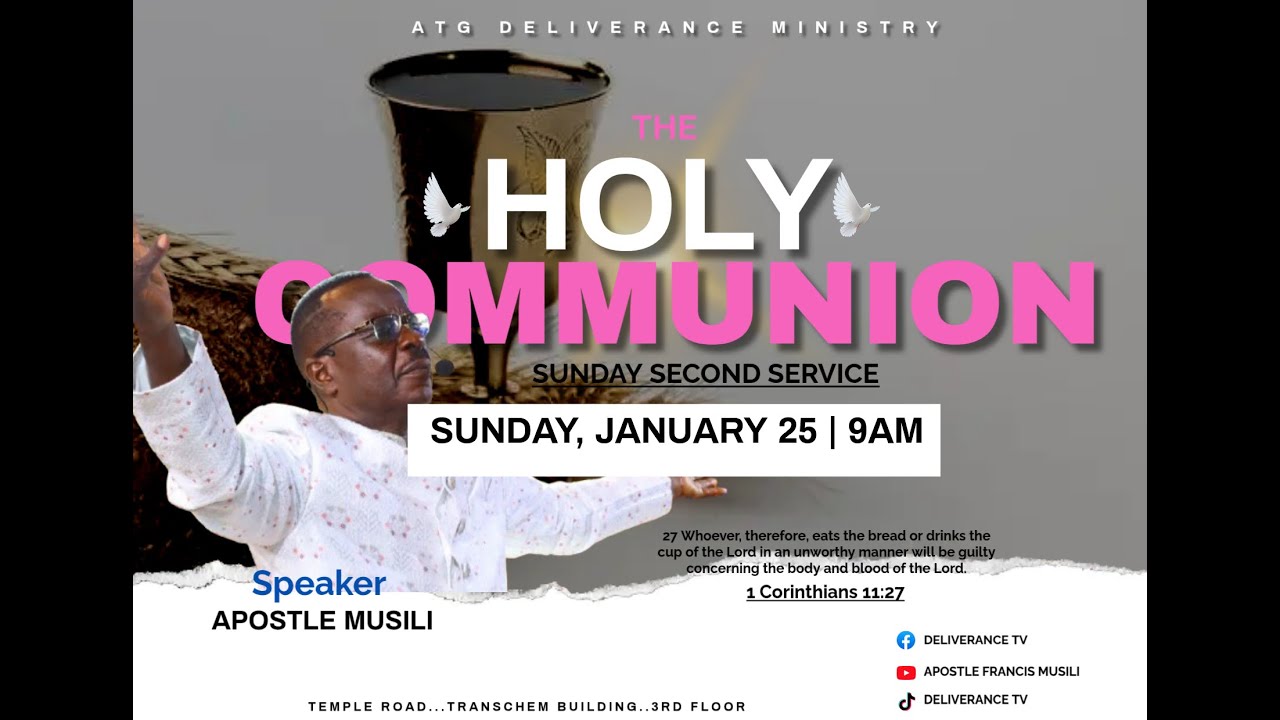 Sunday Second Service / Apostle Francis Musili.