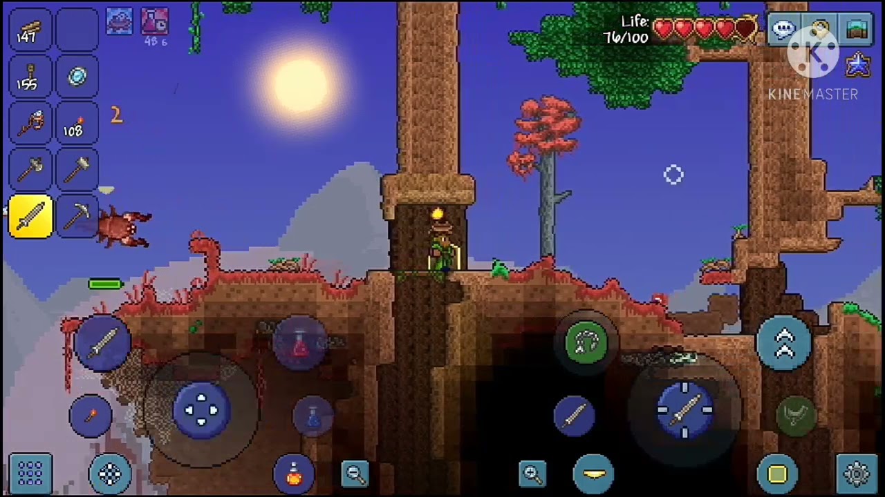terraria apk android and gameplay apk mobile