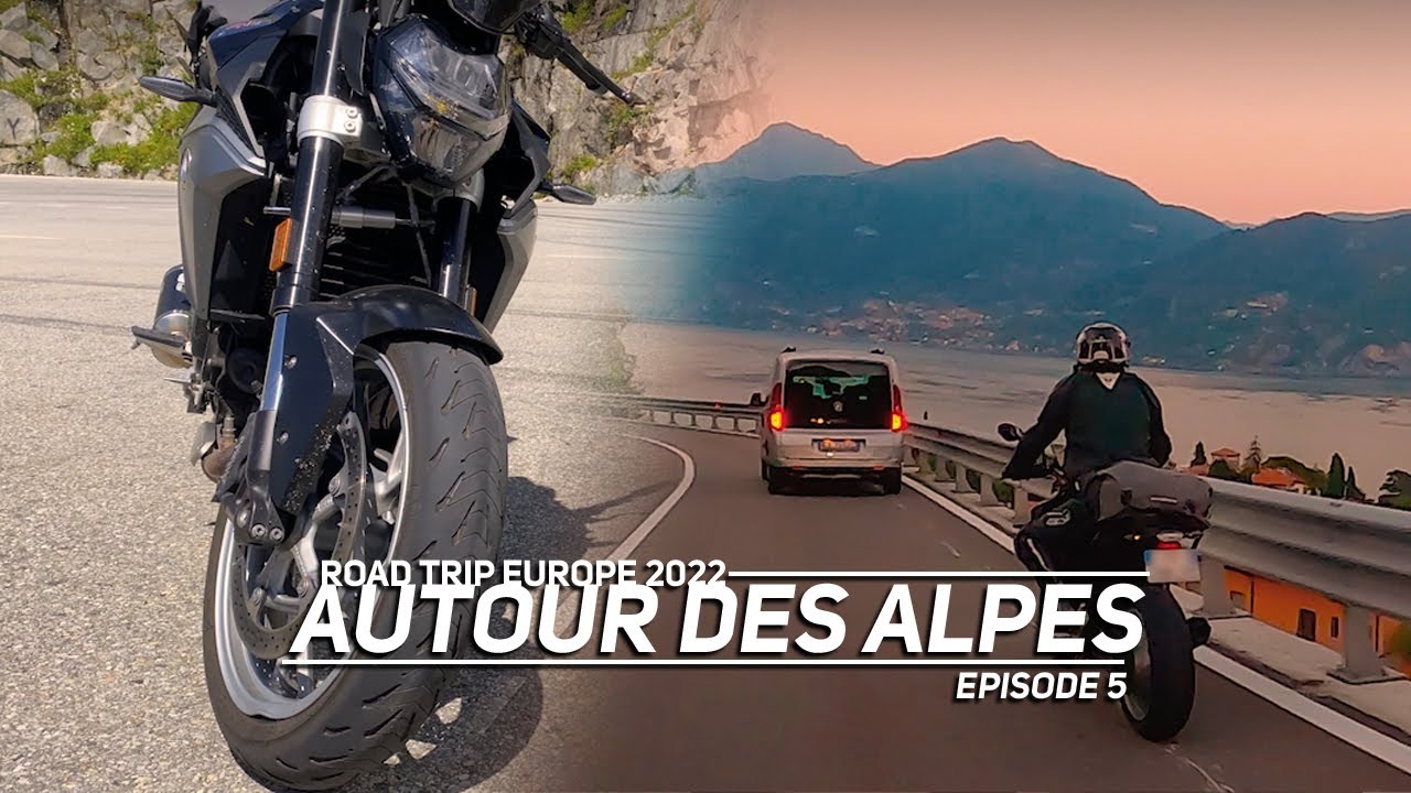 C'est l'histoire d'une jante plié | ROAD TRIP MOTO EUROPE 2022 - Autour des Alpes - [EP5]