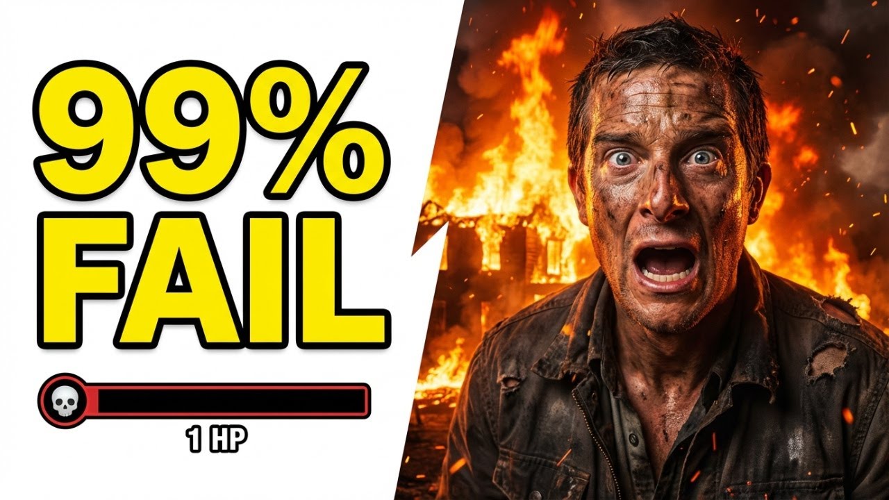 Deadly Survival Quiz | 1 HP No Second Chances