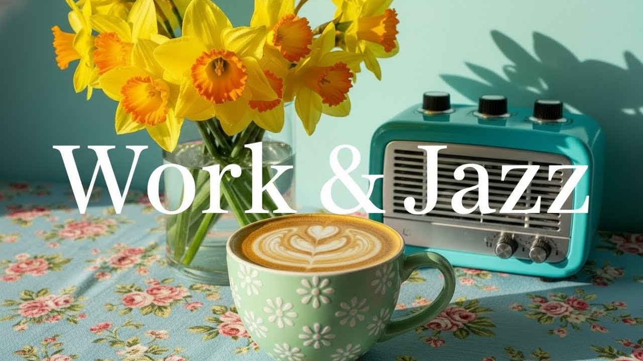 Relaxing Jazz & Bossa Nova Ambient Instrumental for Coffee Shop Vibes, Focus & Studying