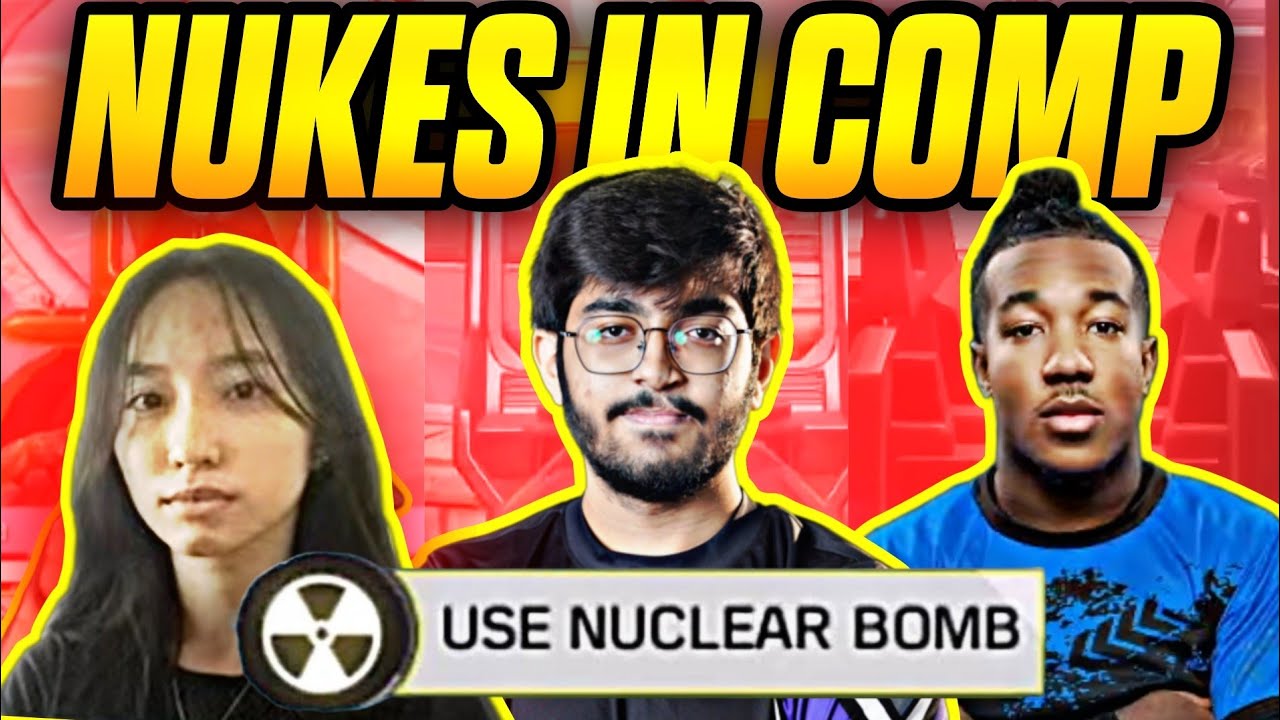 PRO PLAYERS WHO HAVE DROPPED NUKES IN COMPETITIVE CODM! ☢️