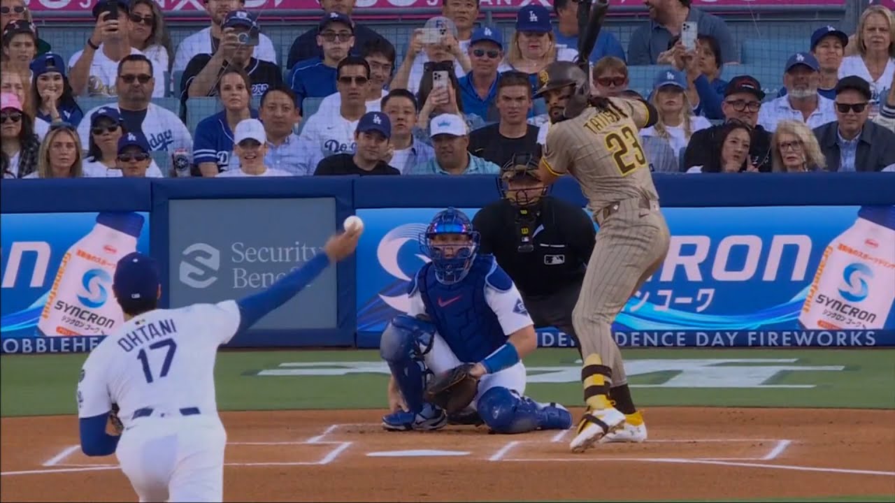 San Diego Padres at Los Angeles Dodgers, June 16, 2025