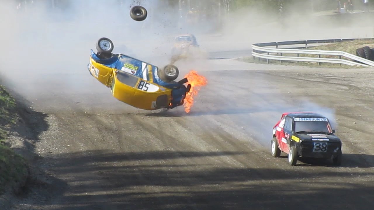 Kevät Mylly JM 18.5.2014 (incl. two crashes and rolls)