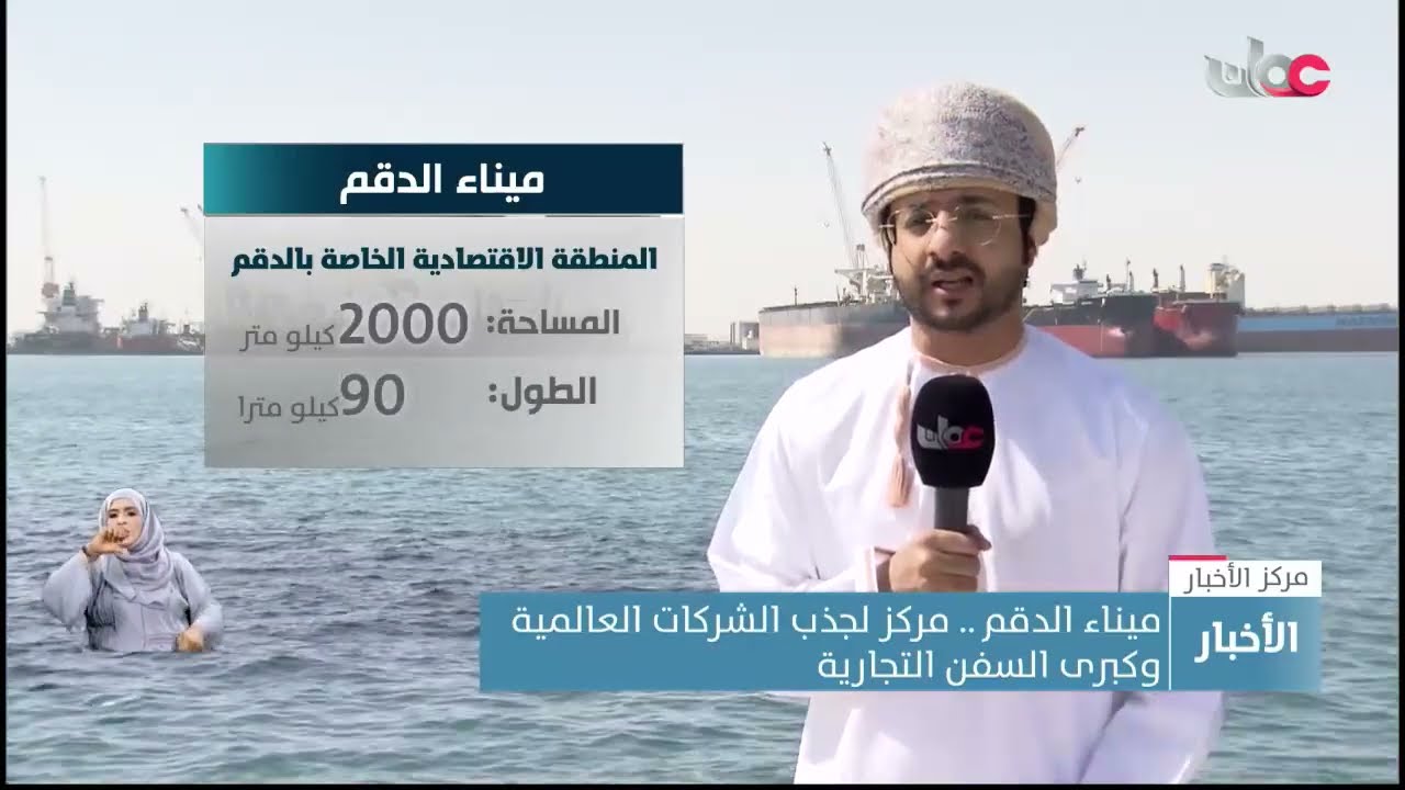 ميناء الدقم .. مركز لجذب الشركات العالمية وكبرى السفن التجارية