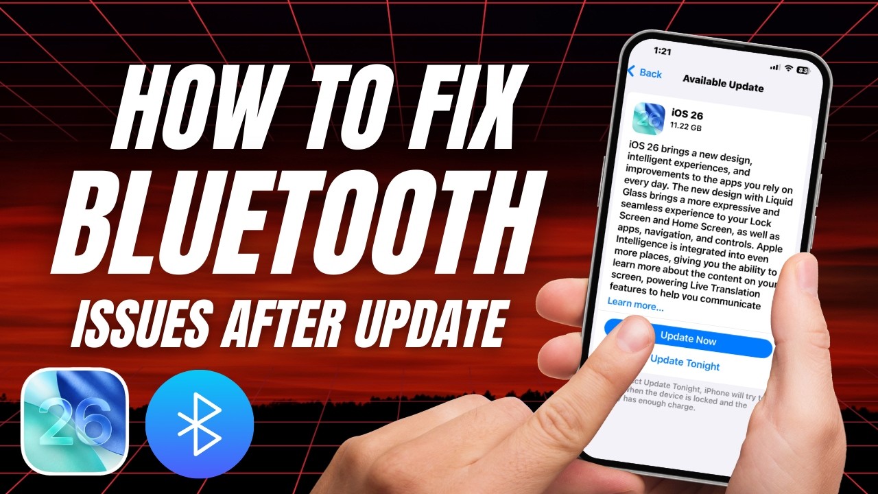 Как исправить проблемы с Bluetooth на iPhone после обновления до iOS 26 📱 Быстрое восстановление ...
