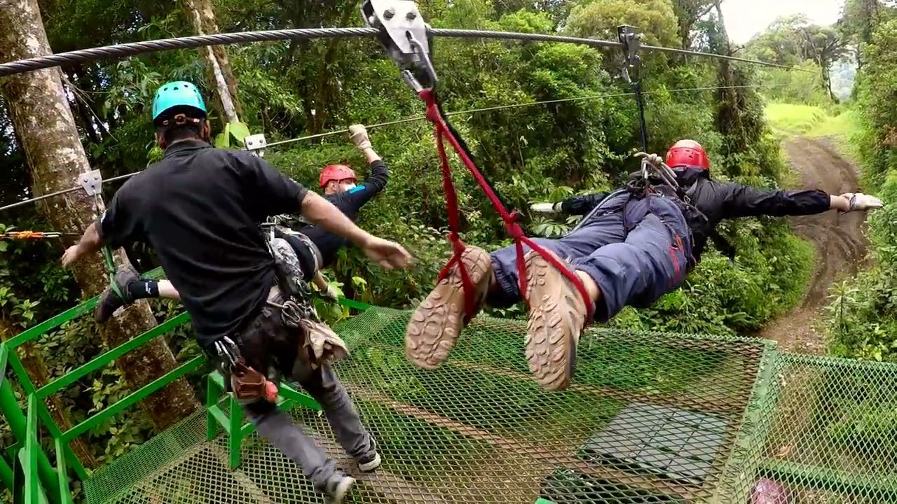 Canopy Tour 100% Aventura - Monteverde - Costa Rica - 1080p