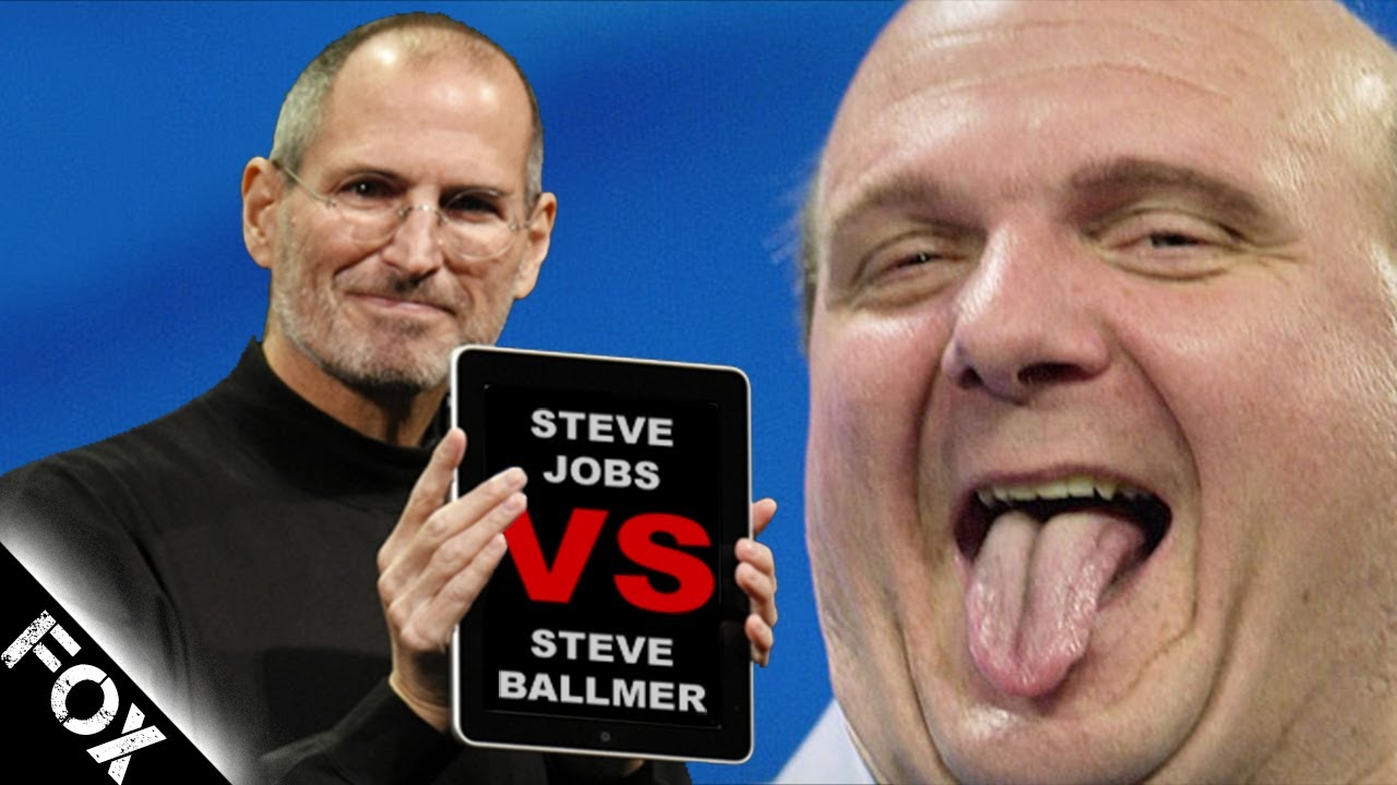 Steve Jobs Vs. Steve Ballmer