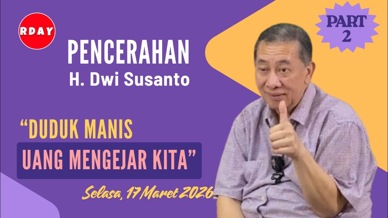 RDAY LIVESTREAMING PENCERAHAN PART 2 || SELASA 17 MARET 2026