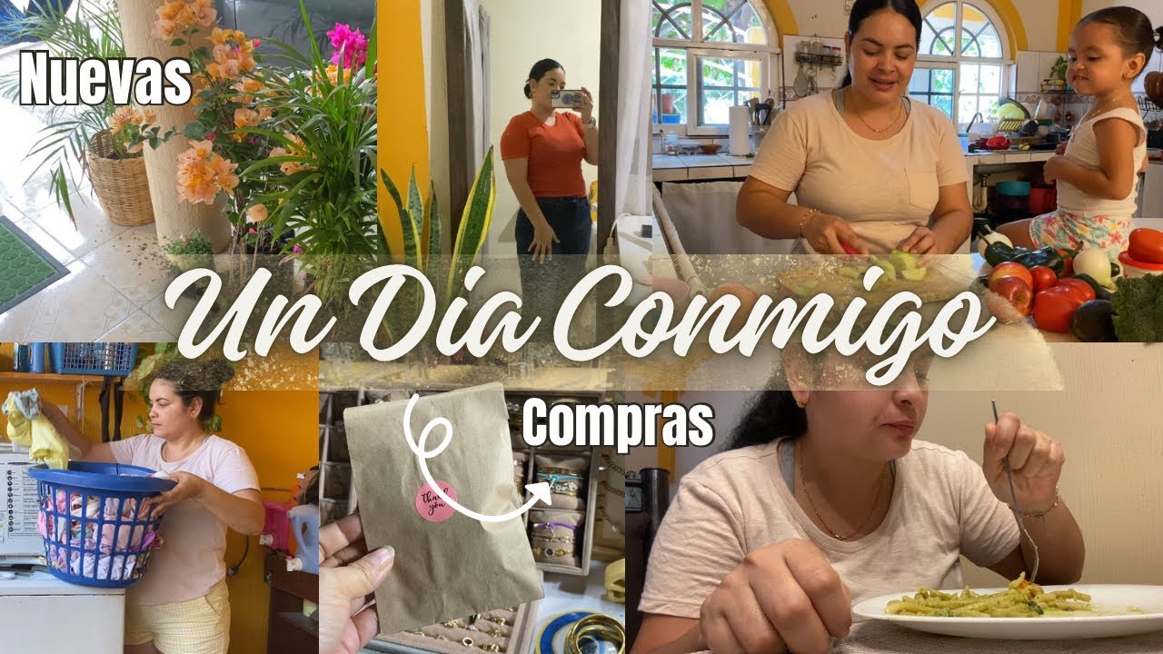 Cocinando espagueti a mi estilo🤤| seme termino mi despensa😲nuevas plantas🪴salimos a pasear💆🏻‍♀️