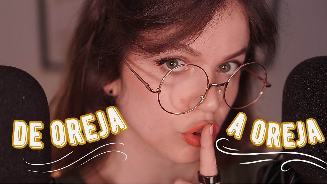 ASMR Susurros OREJA a OREJA (con MUCHO aire 🌬️)