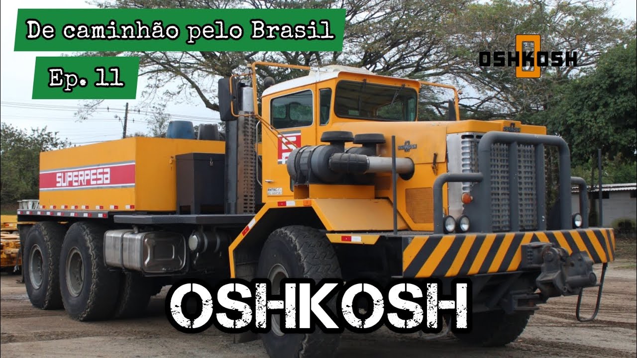 Caminhões Oshkosh no Brasil #caminhãoantigo #caminhaoantigo #caminhaoaoextremo #caminhaoqualificado