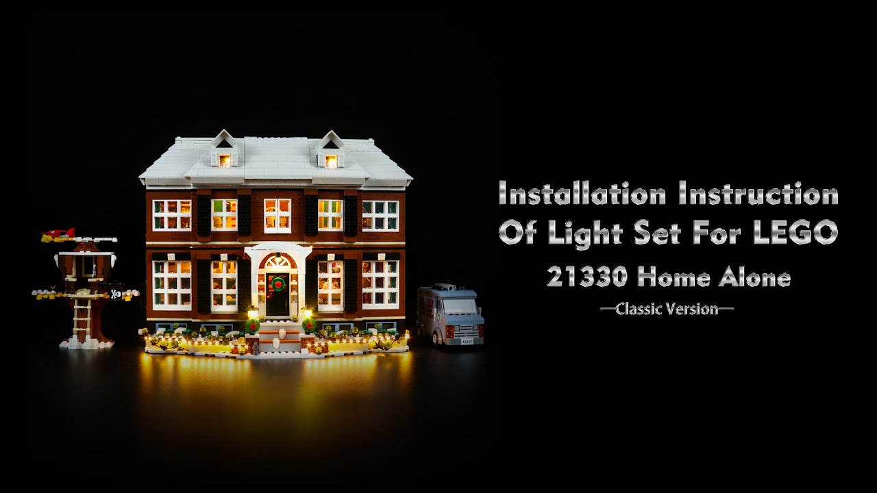 Installation Instruction Of Light Set For LEGO 21330 Home Alone.