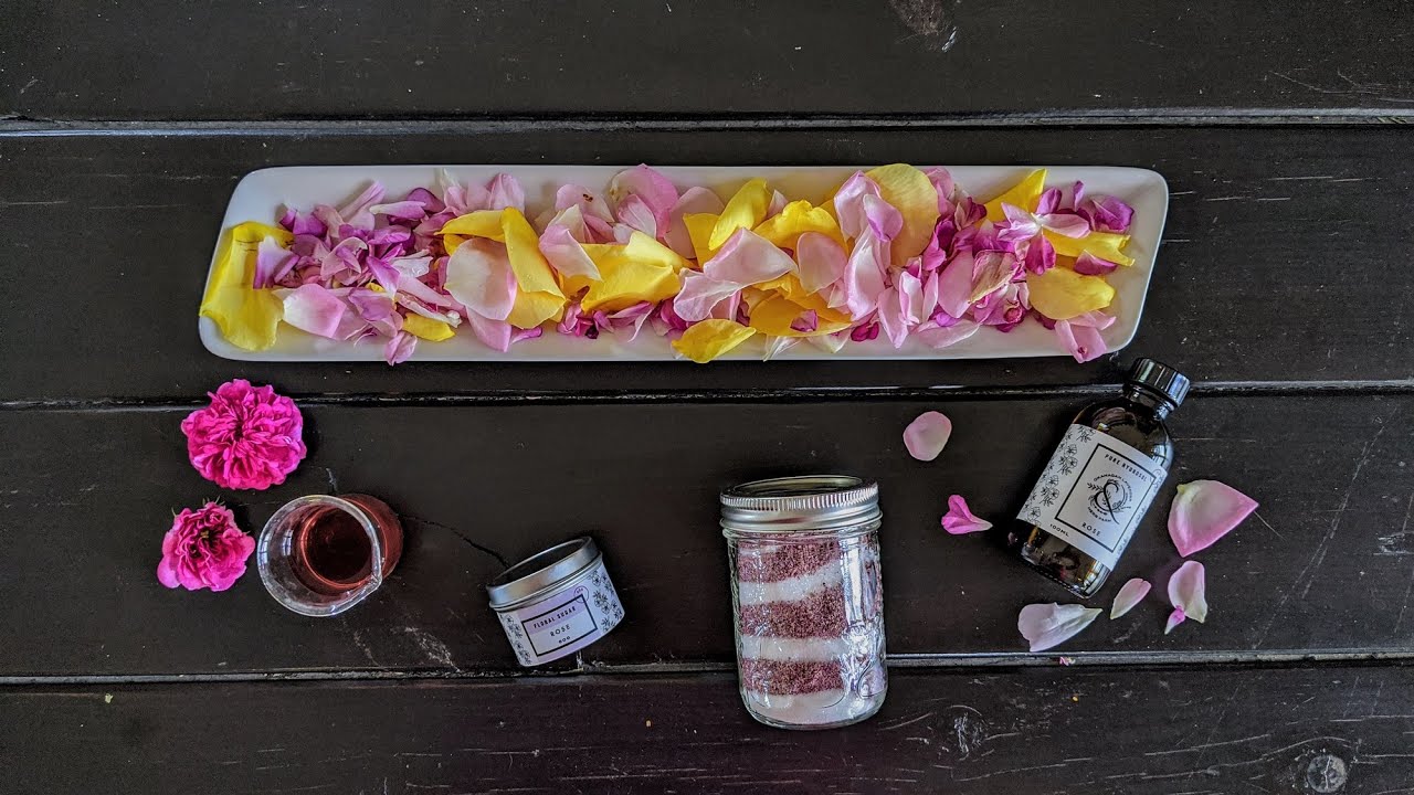 All About Roses // facial sauna, homemade rosewater & rose petal sugar