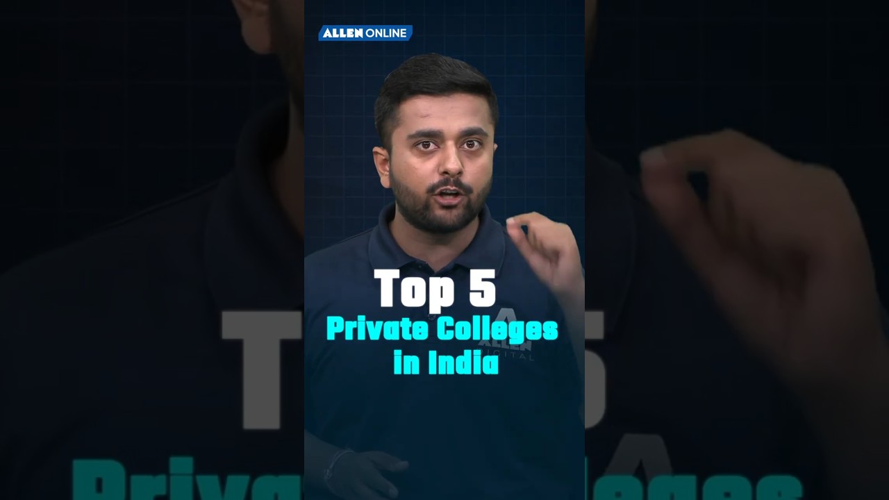 💰 Top 5 Private Colleges with Highest Avg & Highest Packages (Post JEE 2025) | #shorts