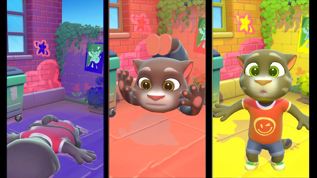 Talking Tom Cat 2025 Funniest Moment - - Colors Gameplay Part 163 -- Happy Birthday Tom