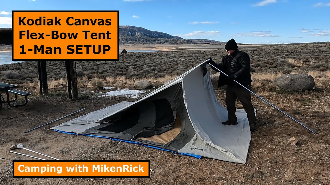 How NOT to Set Up a Kodiak Canvas Flex-Bow Tent