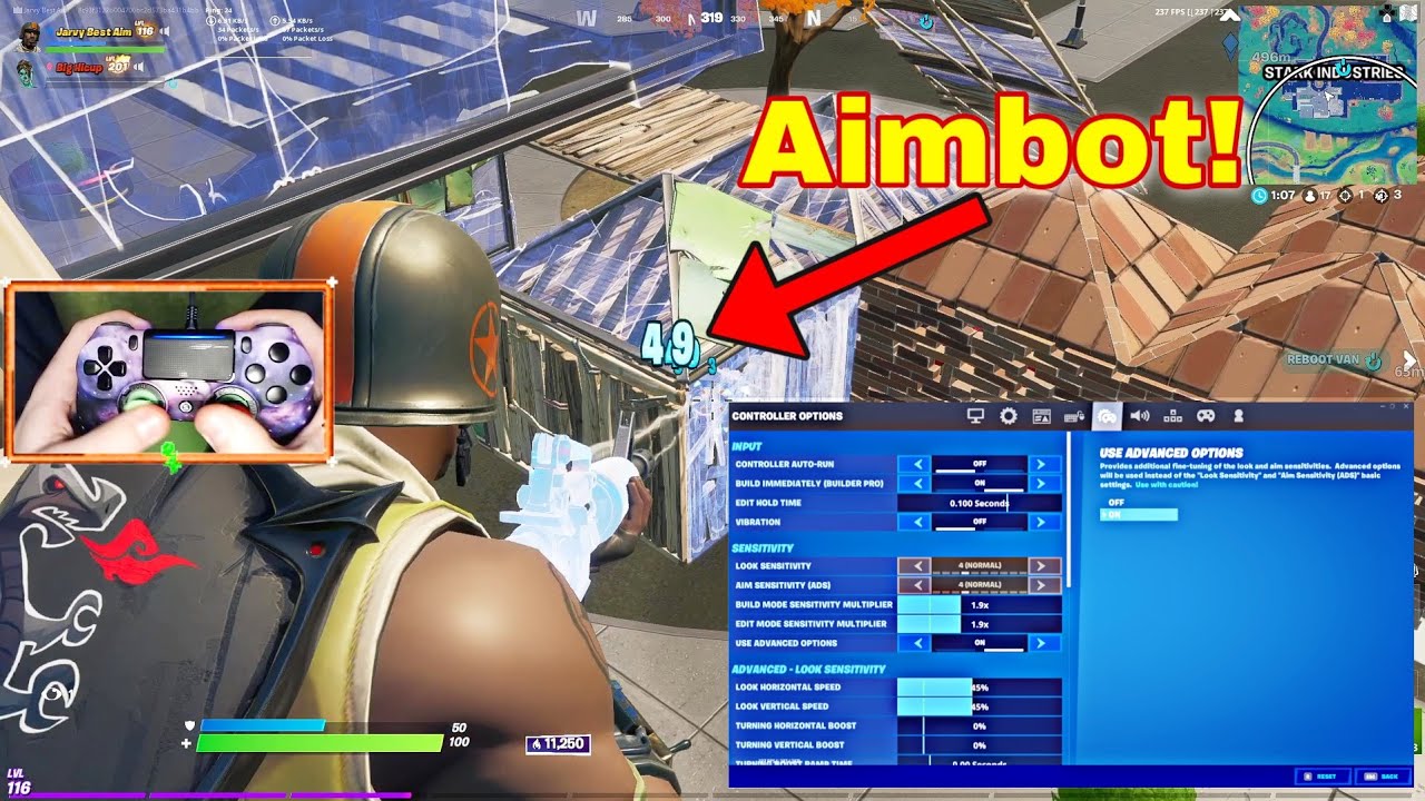 “LAST FOREVER” (But It’s Aimbot on Linear) with Handcam + Best Controller Settings For Good Aim