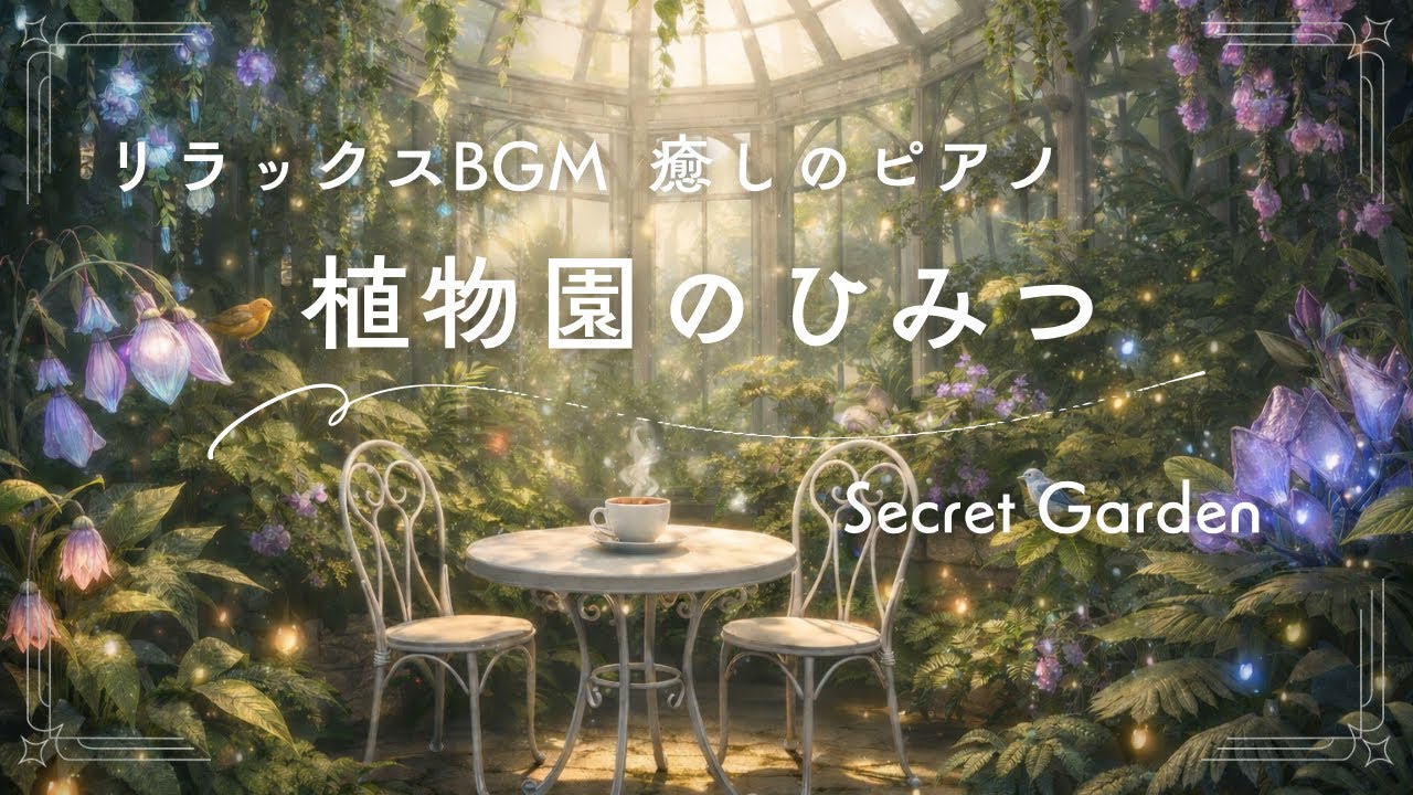 作業用BGM ｜不思議な植物のひみつ｜穏やかな30分
