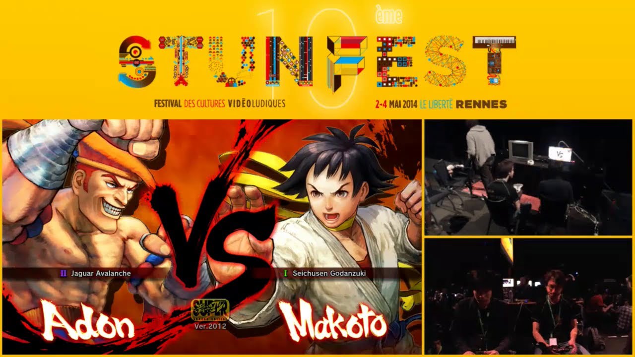 RaGe Seratna (Adon) vs Haitani (Makoto) - SSF4 Stunfest 2014