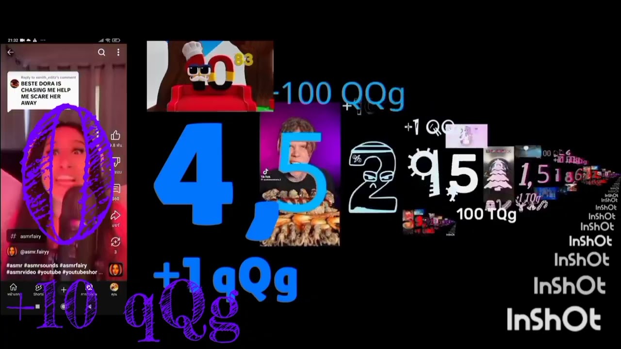 0 to sexquadragintillion with sounds