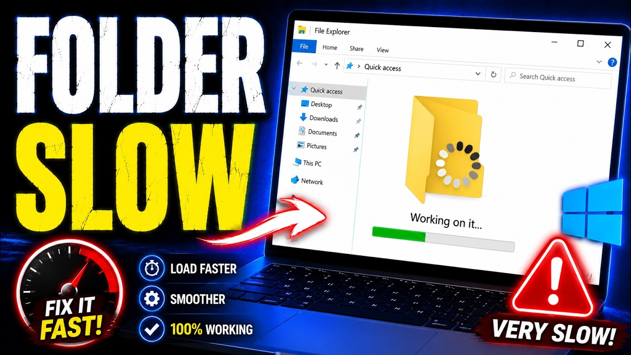 How to Fix Slow File Explorer in Windows 10 & 11 (Speed Up Instantly)