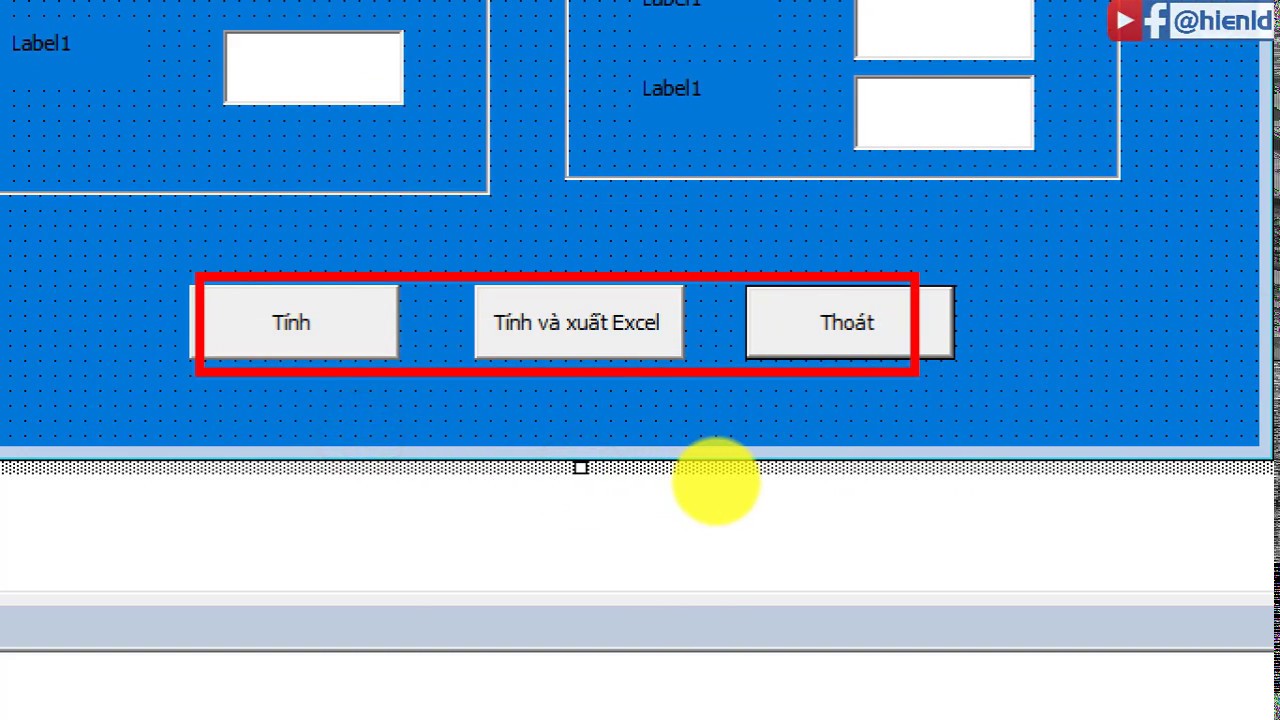 Bài giảng DA 1: Lập trình VBA tính đặc trưng hình học trên Excel