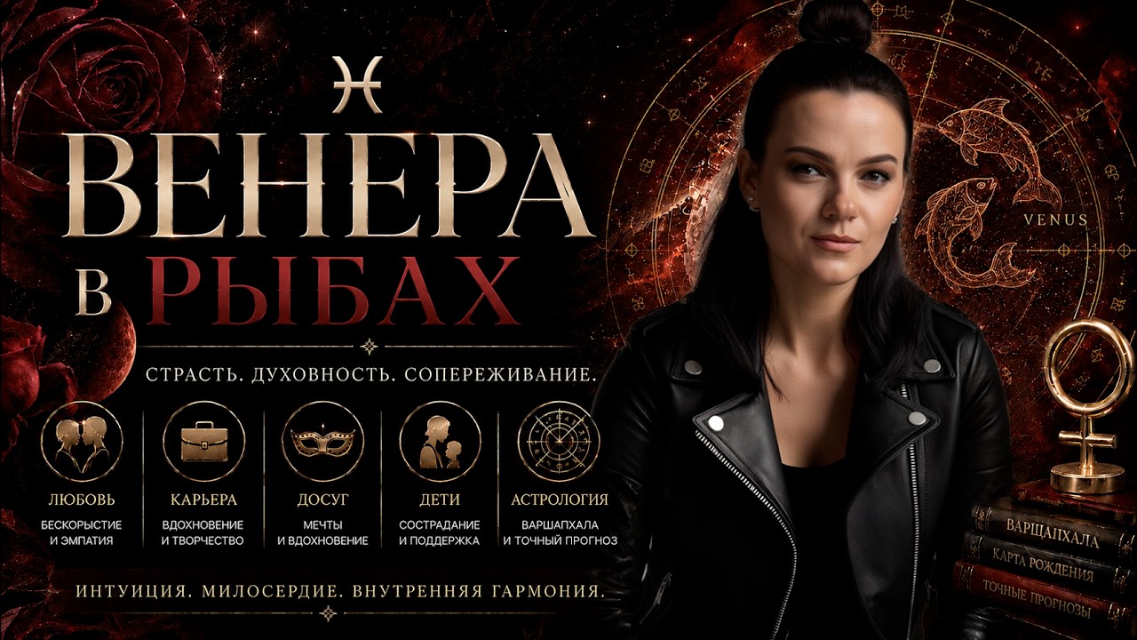 ВЕНЕРА в РЫБАХ - любовь, деньги, развлечения, стиль. Значение и функции в гороскопе