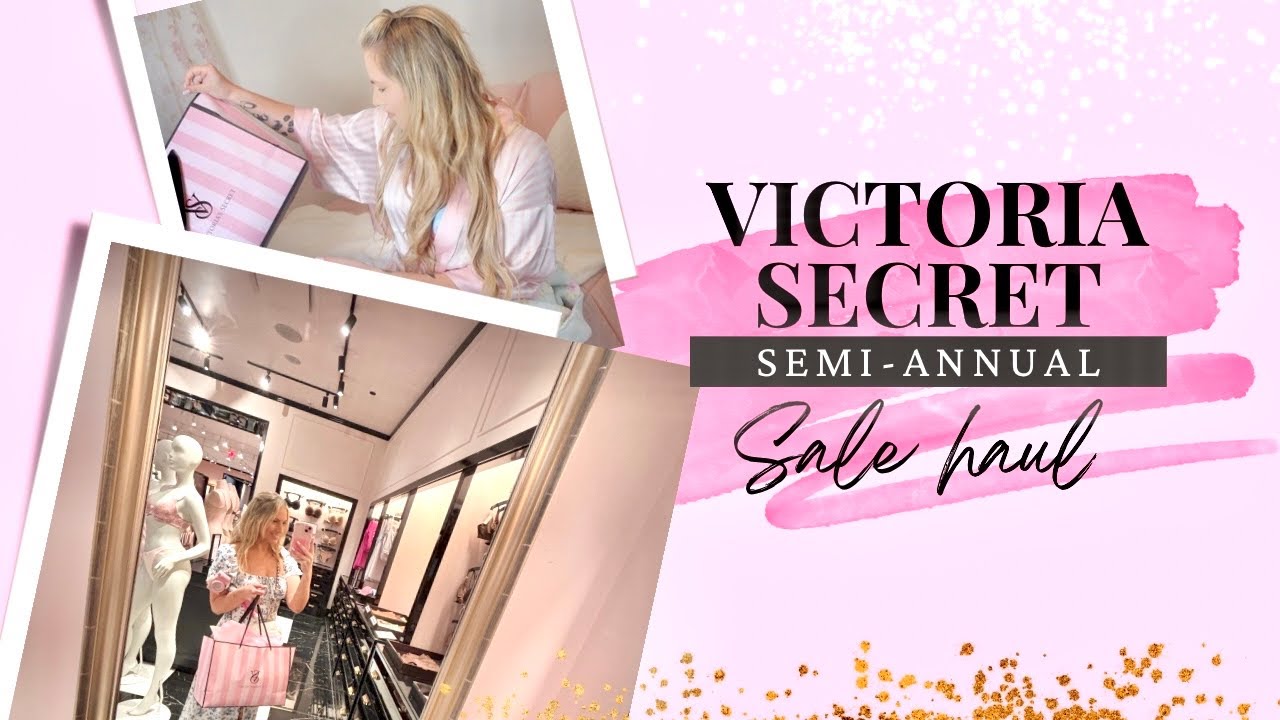 Victoria Secret's SEMI ANNUAL SALE !🛍️