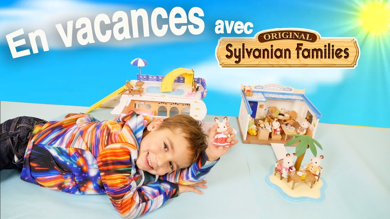 ON PART EN VACANCES AVEC LA FAMILLE SYLVANIAN - Jouets Sylvanian Families