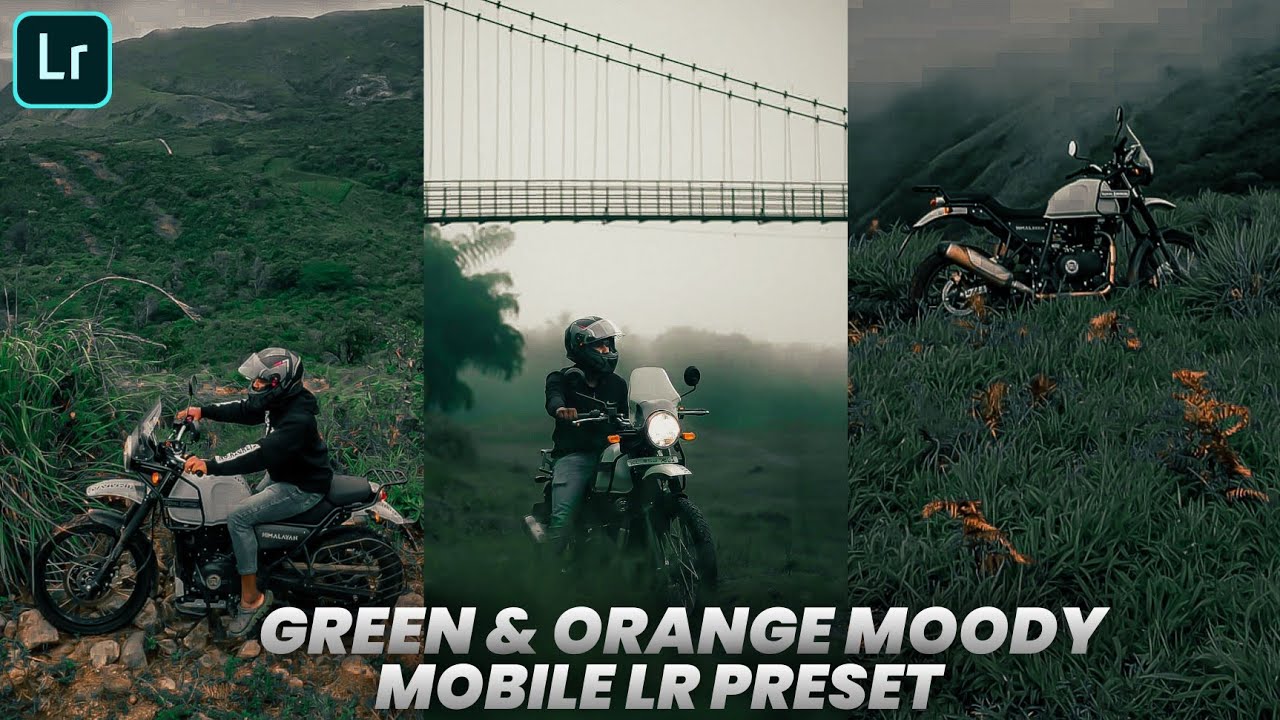 Green & Orange Moody Lightroom Preset | How To Edit Moody Photos| Bike Preset ||Abhijith Prakashan||