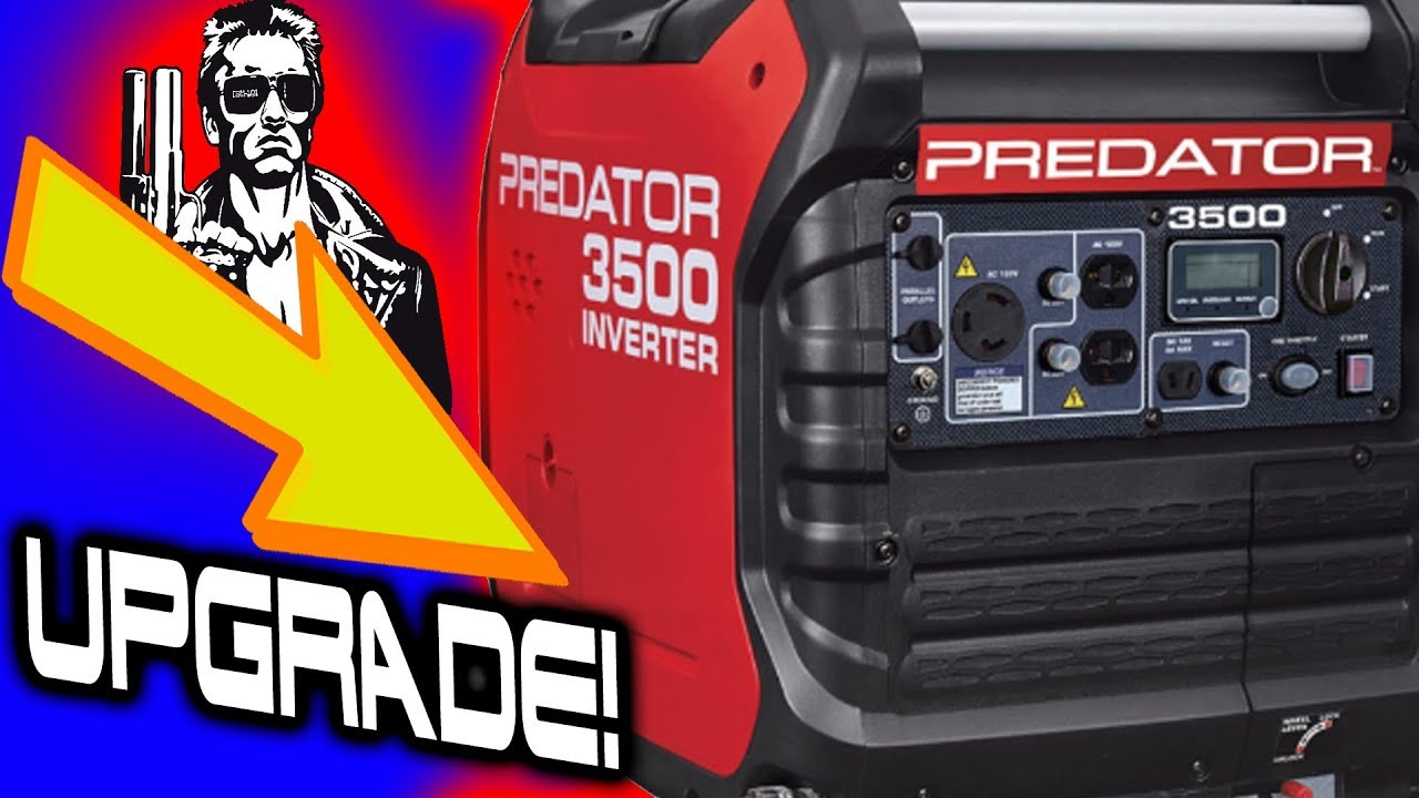 Harbor Freight Predator Inverter Generator 3500 Vented Oil Door Mod!
