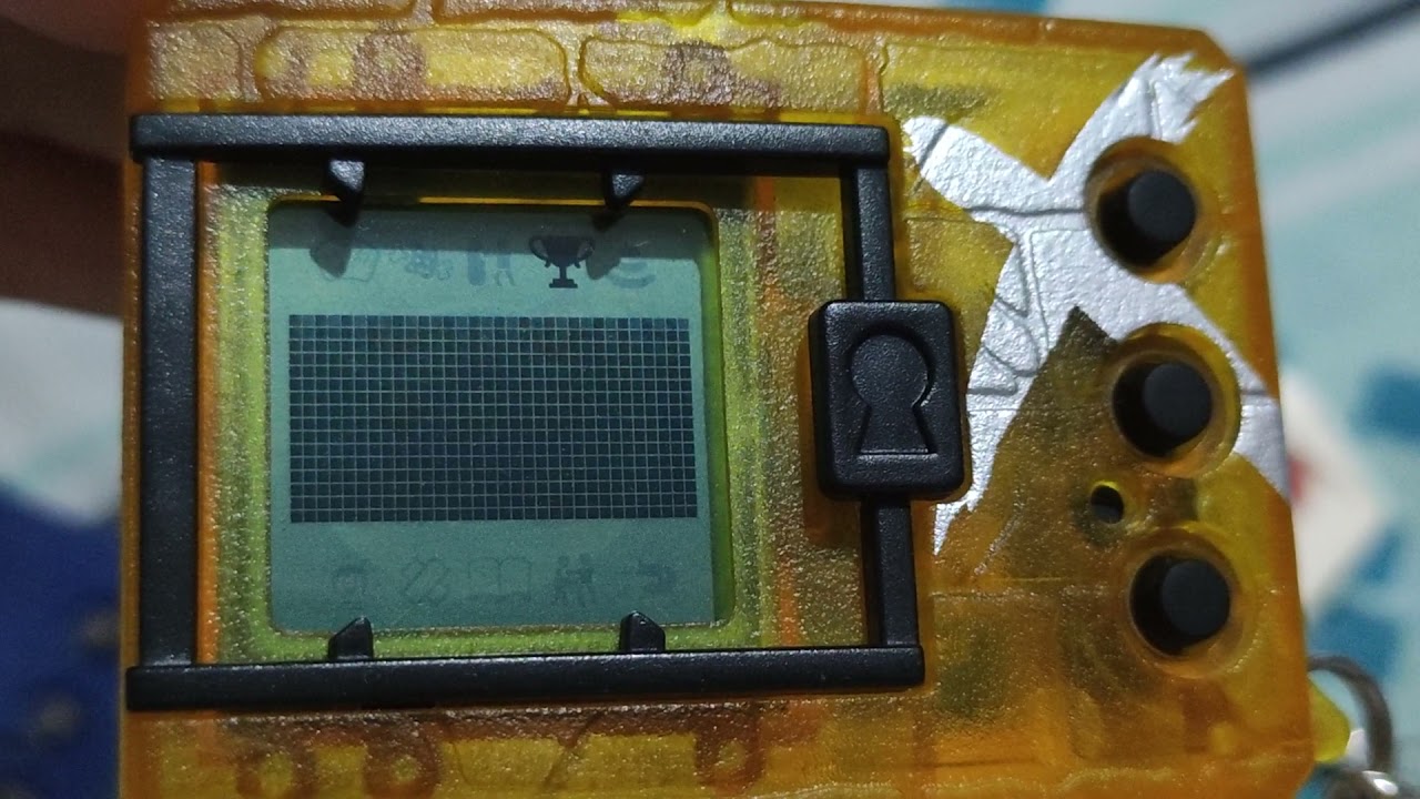 Evolving to Ogudomon X on Digimon DMX3 Virtual Pet Bandai