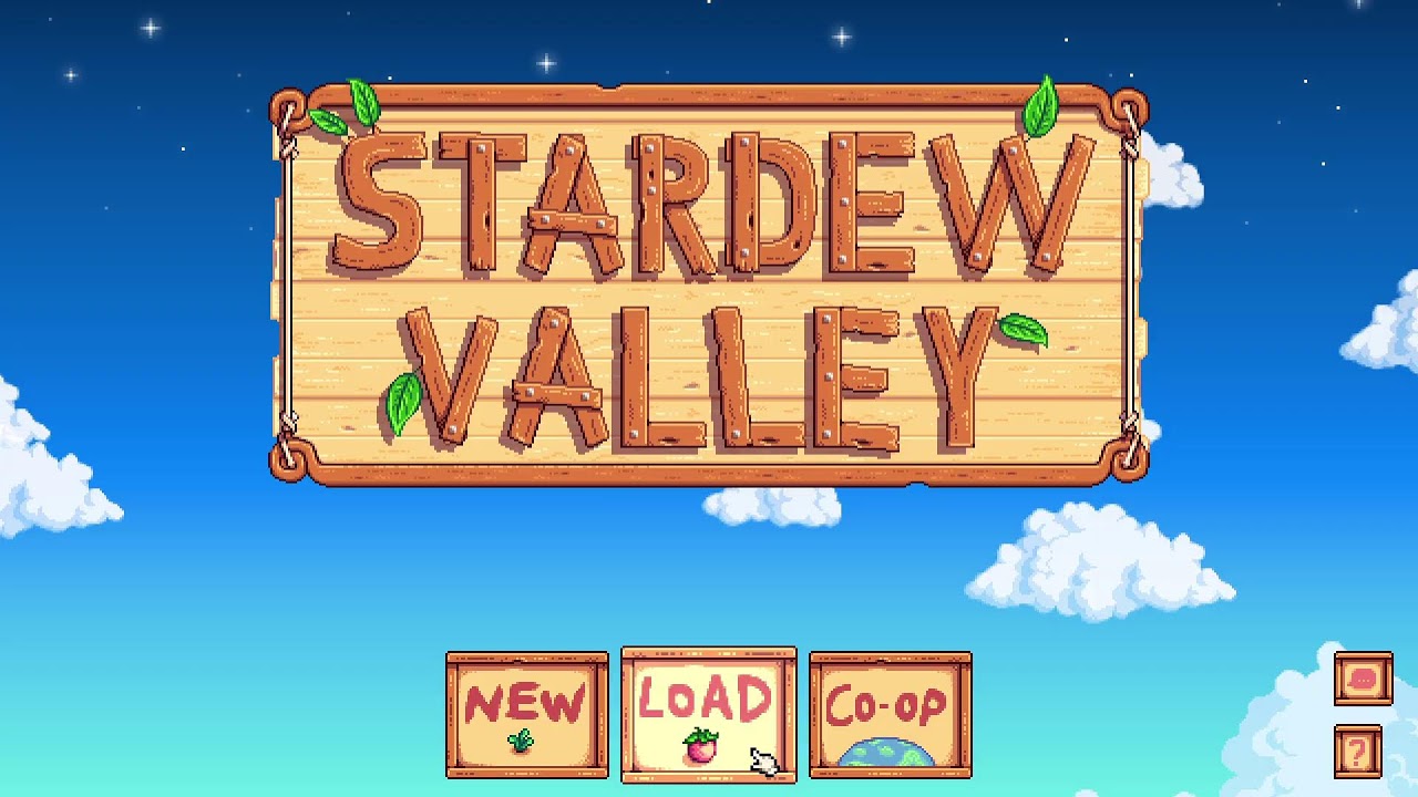 Chill time with Stardew Valley