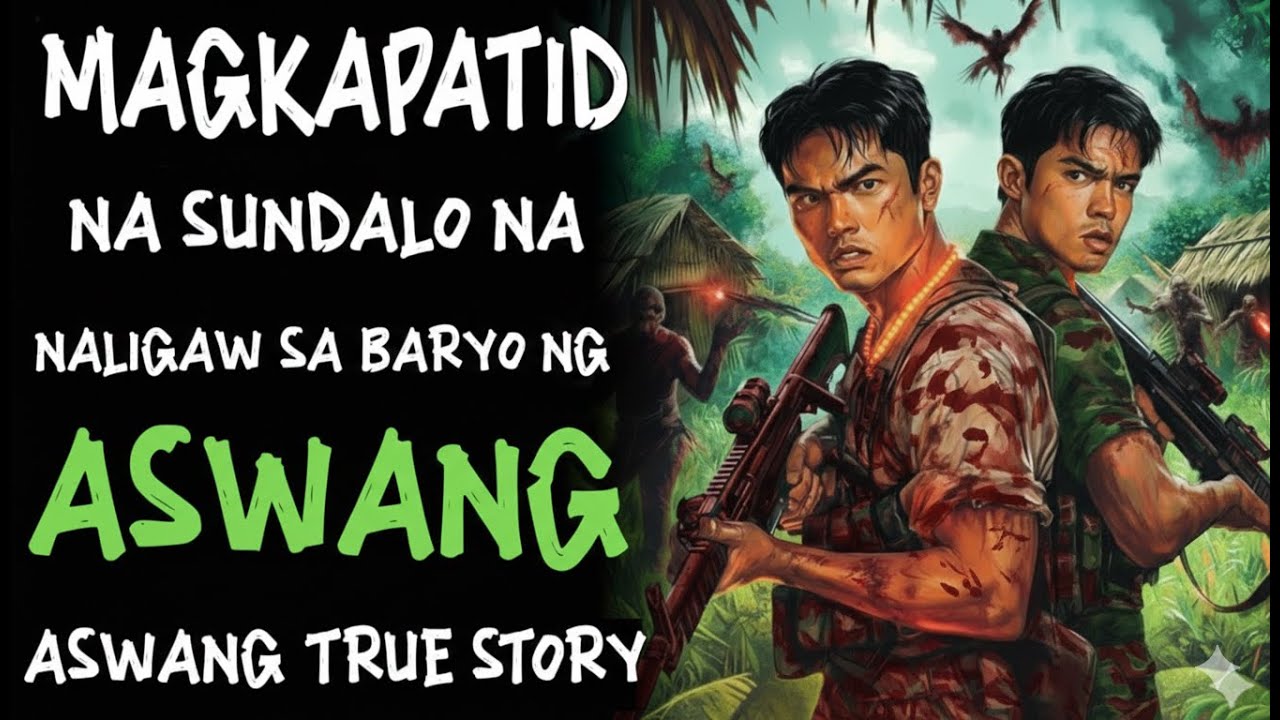 MAGKAPATID NA SUNDALO NA NALIGAW SA BARYO NG ASWANG | Kwentong Aswang | True Story