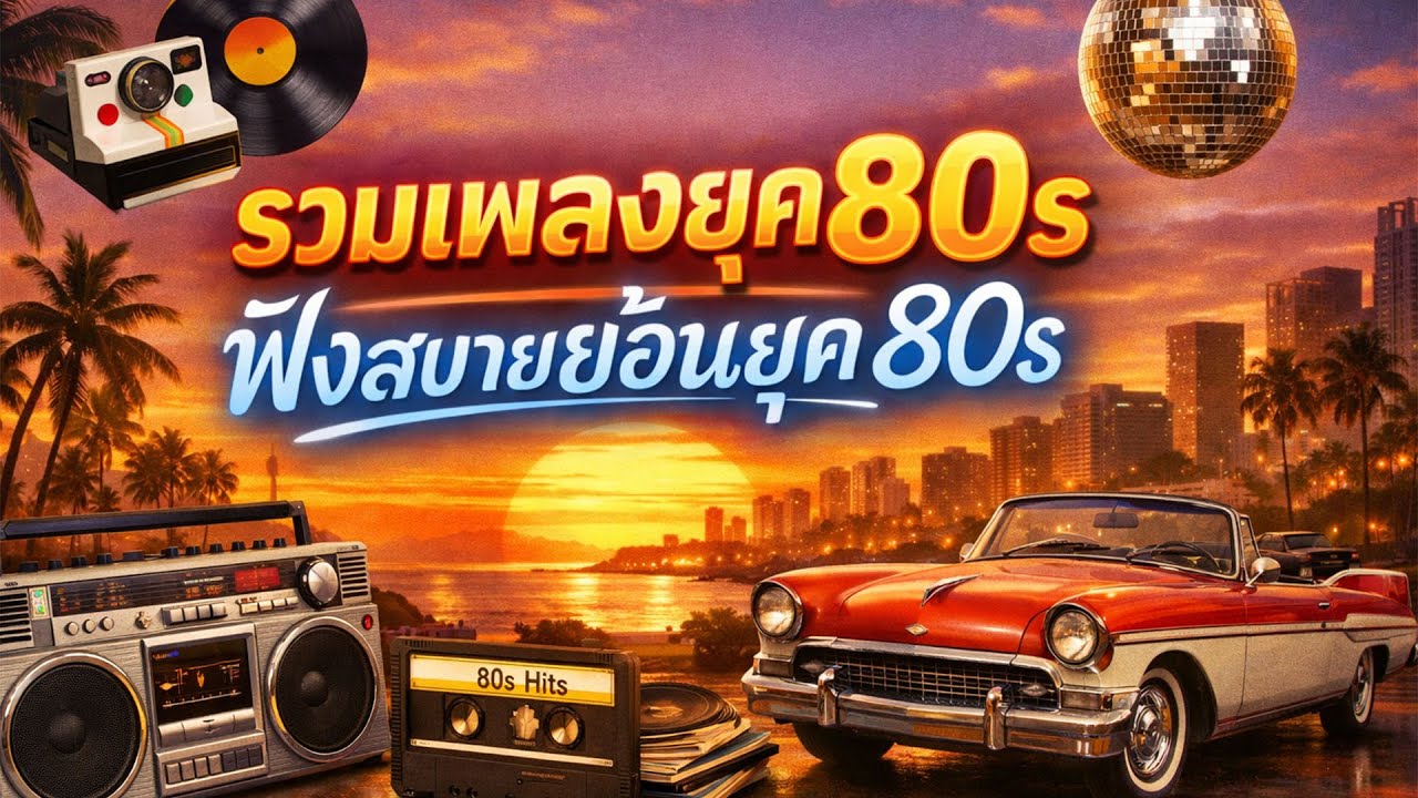 รวมเพลงยุค80s ฟังสบายๆ ฟังเพลินๆ Vol.81 #เพลงใหม่ล่าสุด #รวมเพลง #เพลงยุค80s #เพลงยุค90s