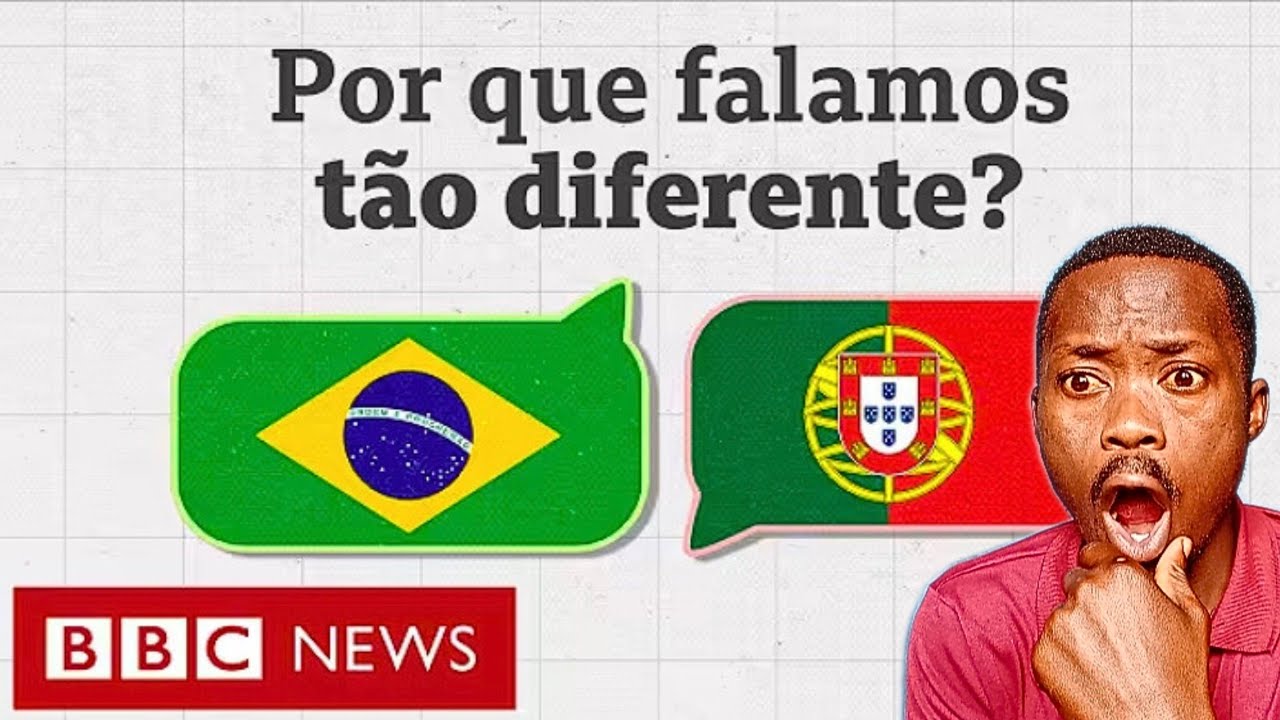 Sotaque Português vs Sotaque Brasileiro. Explicado o motivo das diferenças. #brasil 