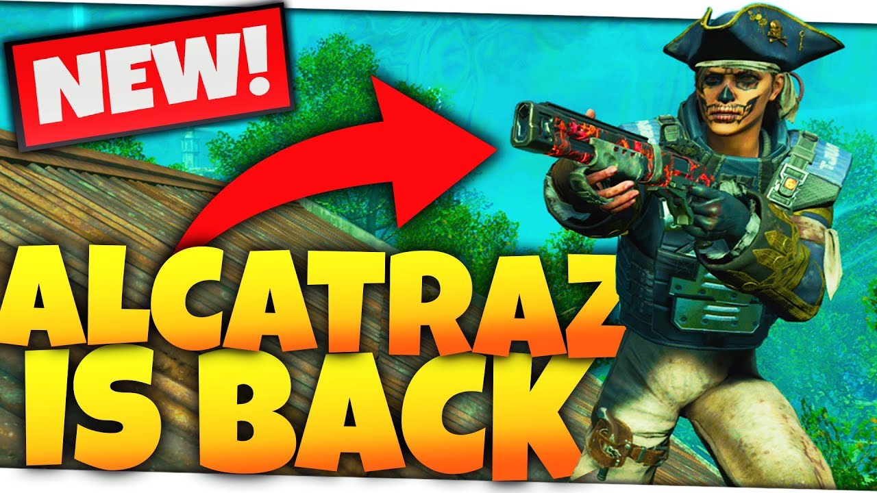 INSANE 22 KILL GAME on the NEW BLACKOUT ALCATRAZ MAP UPDATE!