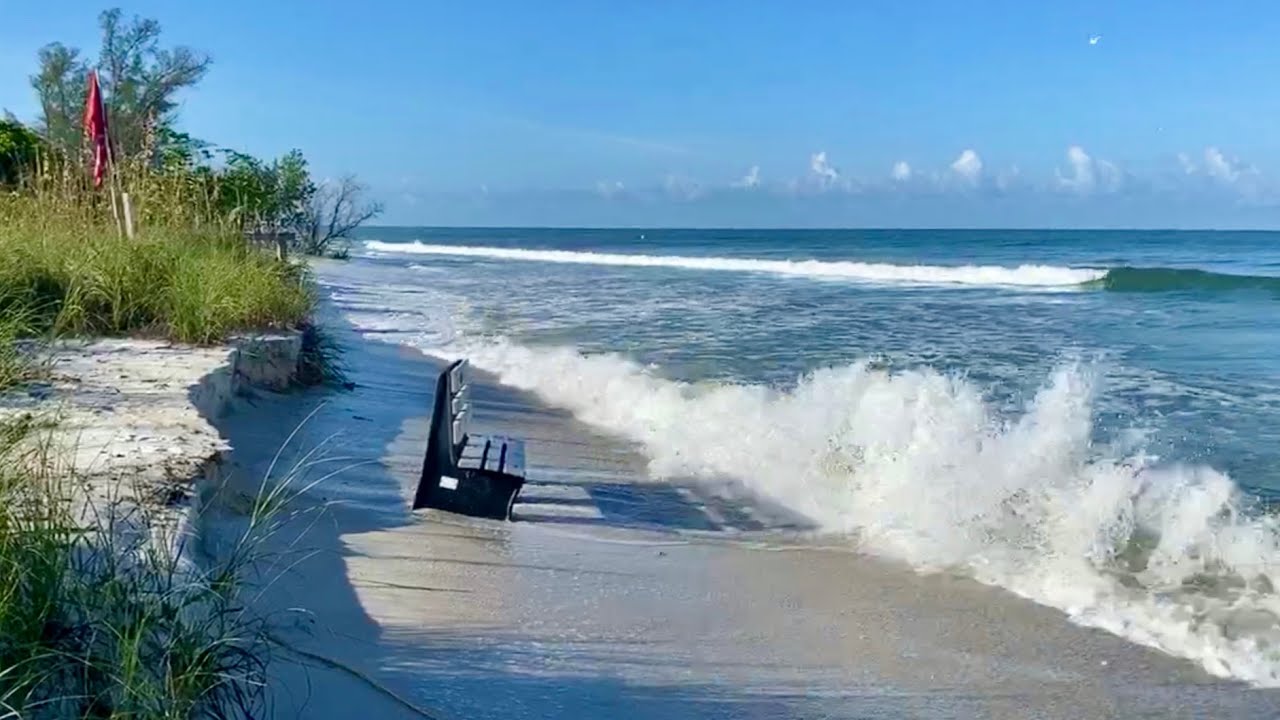 Beach Erosion in North Naples, Florida