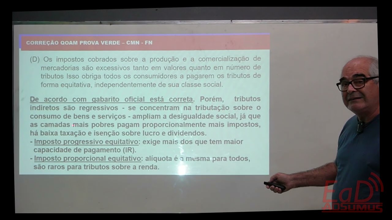 Corre&ccedil;&atilde;o prova QOAM - 2025 - GECON - Prof. Lug&atilde;o