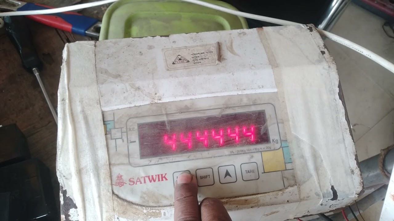 Satwik scale indian calibration 