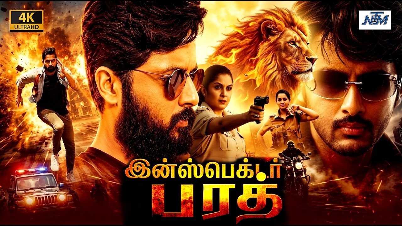 Inspector Bharath (Hero) Tamil Dubbed Police Action Movie #4K | Nithin, Bhavana, Ramya Krishna, #NTM