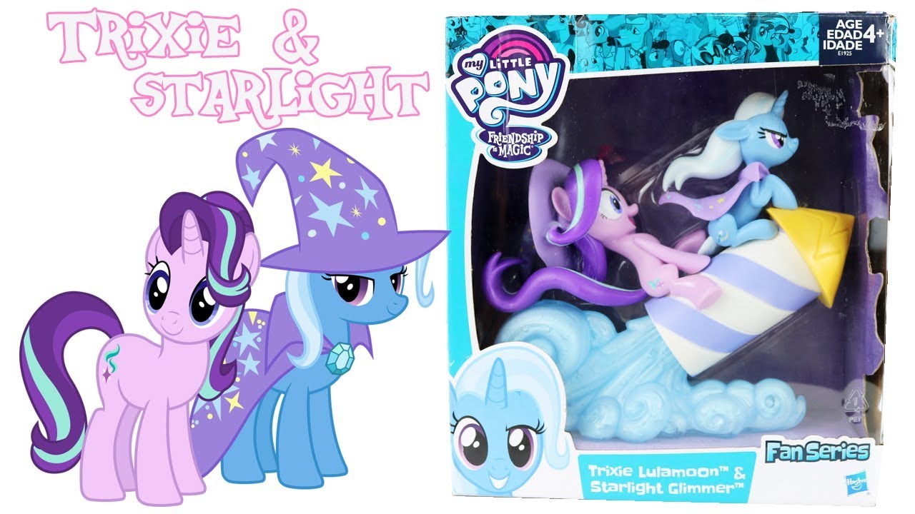 Review My Little Pony estátua Trixie Lulamoon e Starlight Glimmer coleção Fan Series