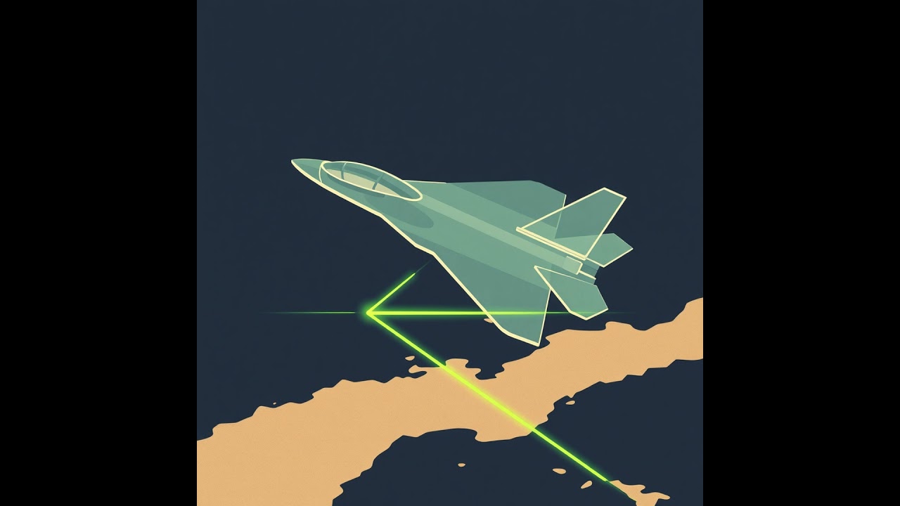 Ghosts in the Sky: How Stealth Jets Avoid Collisions