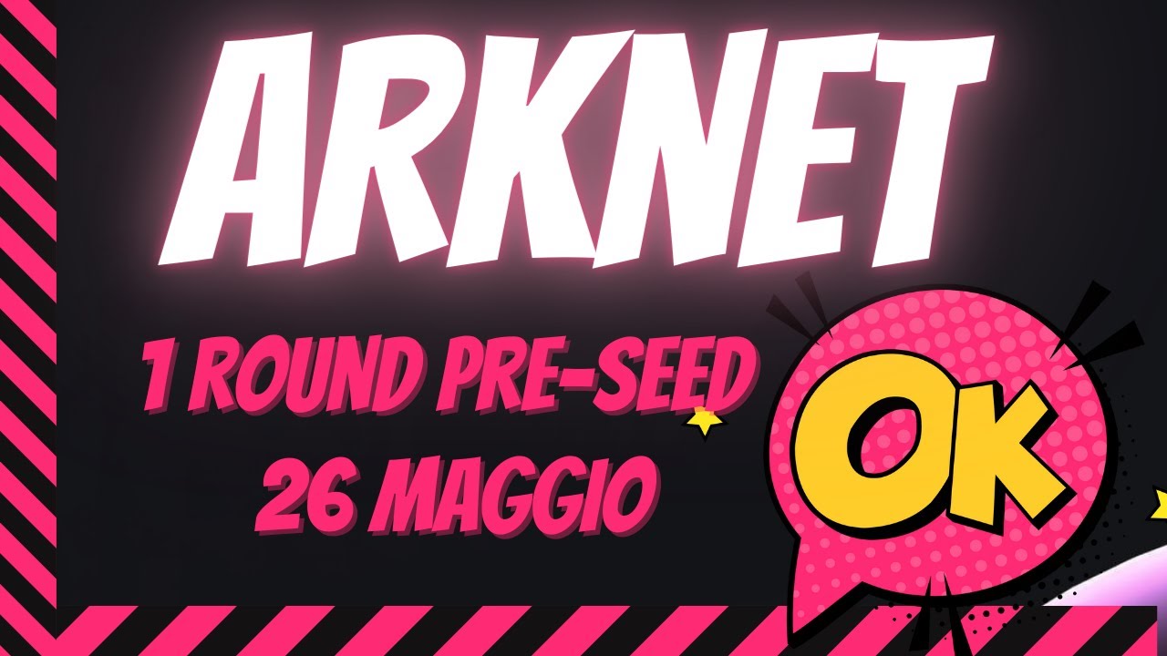 🙂ARKNET? 🙂 1 Round presale 26 Maggio #ark #drip #furio #roidapp #passiveincome #staking #farming