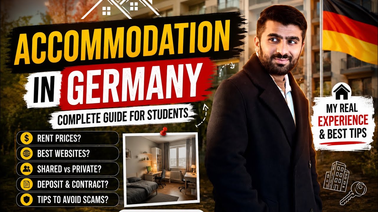 Accommodations in Germany, (How I live Pay for my Apartment in Germany as a Student) #lifeingermany