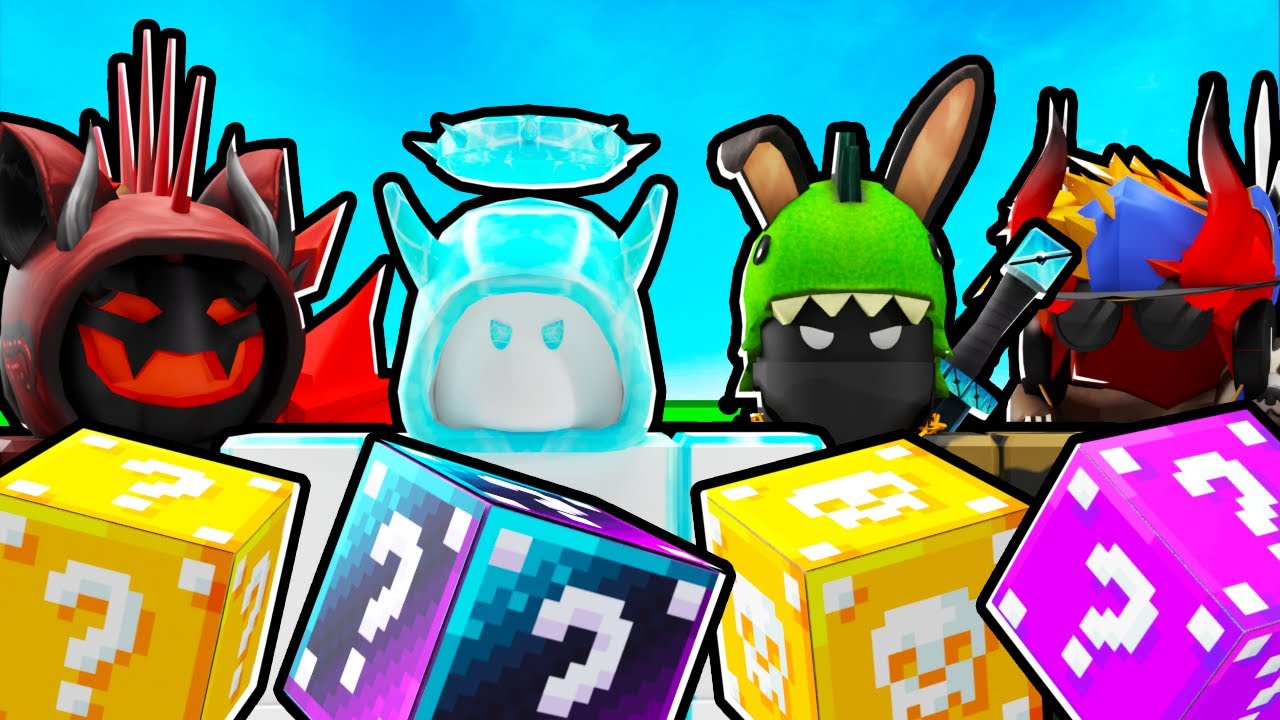 Bedwars But, You can ONLY Choose ONE Lucky Block... (Roblox Bedwars)