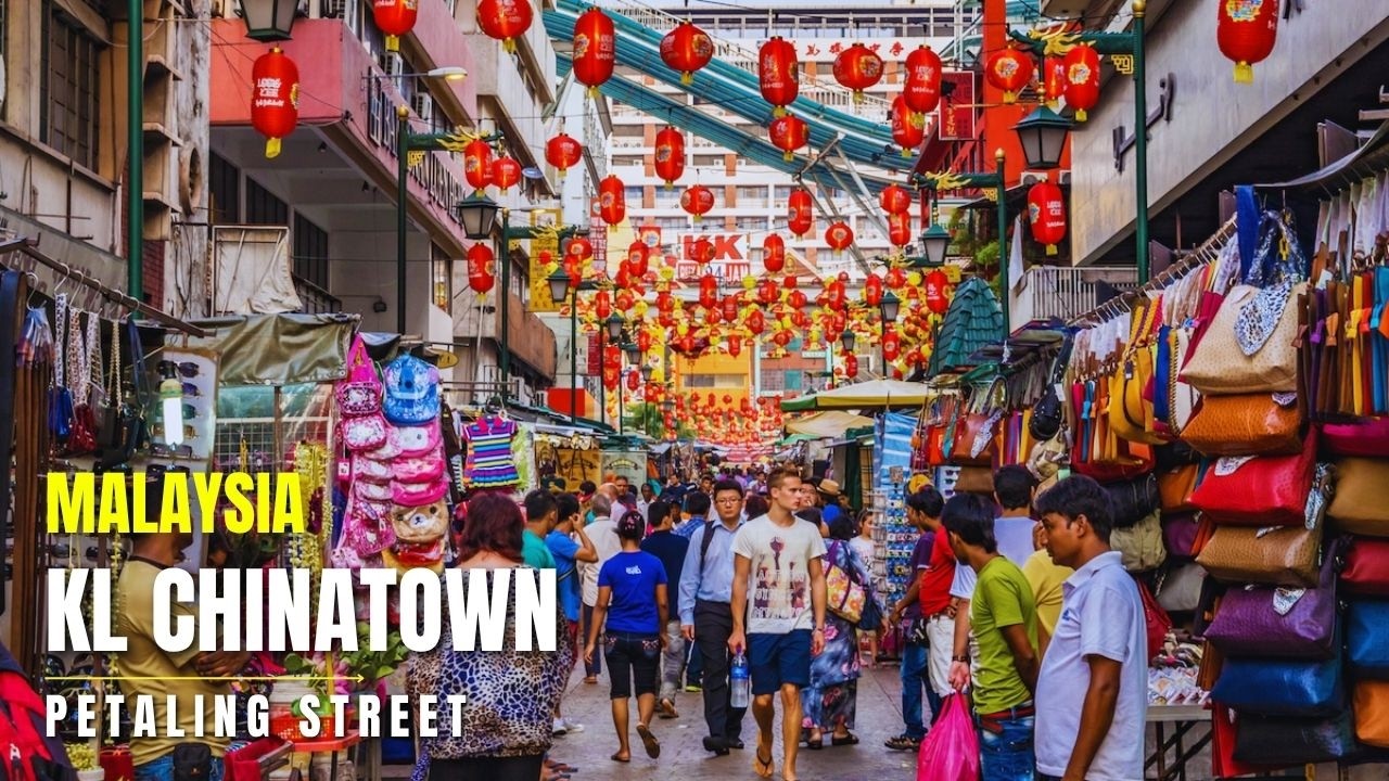 Petaling Street | Kuala Lumpur Chinatown Walking Tour | Malaysia Walking Tour