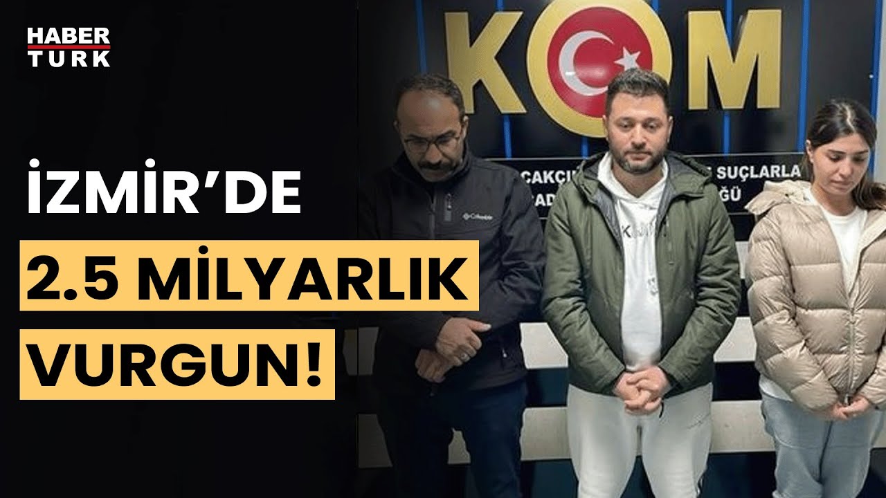 2.5 milyar liralık vurgun! Yakalanan holding sahibi Sedat Ocakçı ve eşi İzmir'e getirildi
