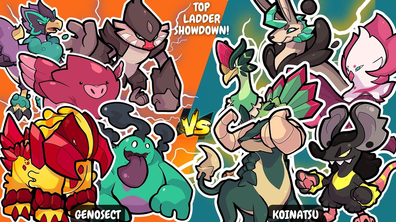 RAIDBOSS vs AGGRO | TemTem Top Ladder Teams (GENOSECT v KOINATSU) | 1500TMR Competitive PvP Gameplay